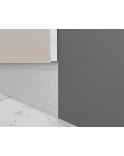 Hardware Astori Concealed aluminum baseboard profile