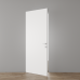 Concealed Doors Astori Primed concealed doors outswing with aluminum edge