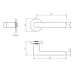 Door Handle Tupai 3957 5S