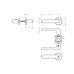 Door Handle Tupai 3957 PRIVE