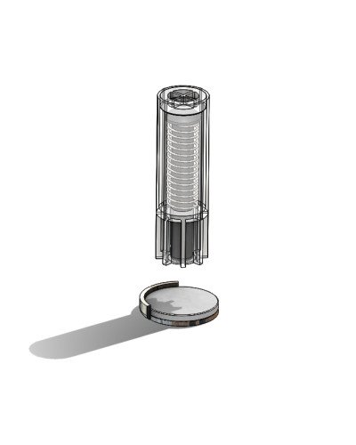 Hardware Verum Magnetic Door Stopper Stoppino Open Mod.1