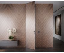 Veneered wall panels