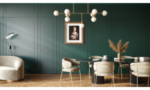 How to combine concealed doors with wall panels