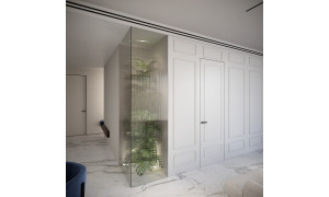 How should I take care of interior doors?