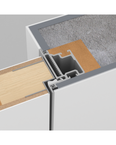 Frame Dooris  Comfort Inside concleaned frame