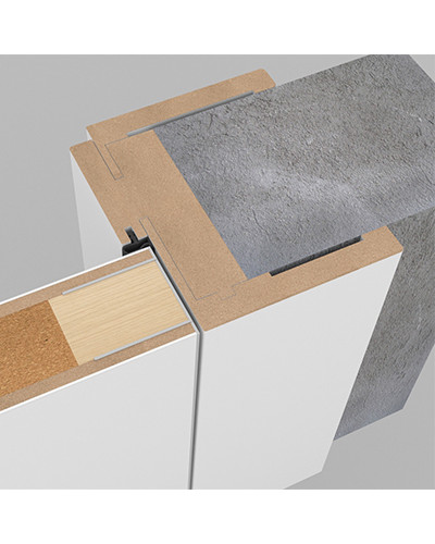 Frame Dooris Coplanar frame TREND INSIDE 114 mm