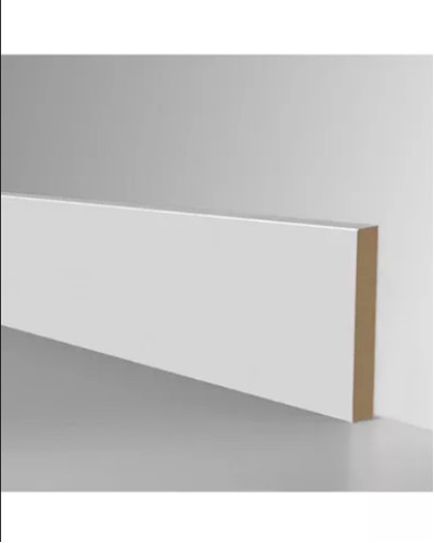 MDF baseboard 80*12 mm white Astori