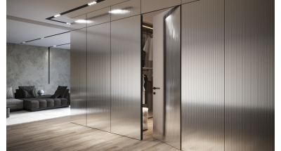 Wall Panels Astori Fluted Glass wall panels